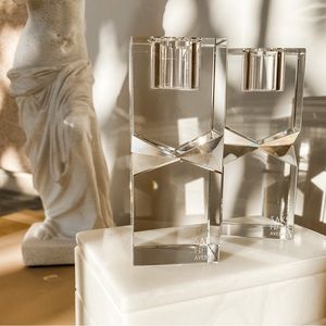 Saks Fifth Avenue | Crystal Candle Holders